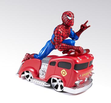 spider-man fire truck
