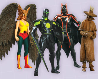 JUSTICE LEAGUE SERIES 6 ACTION FIGURES