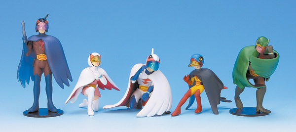 Battle of the Planets Gashapons