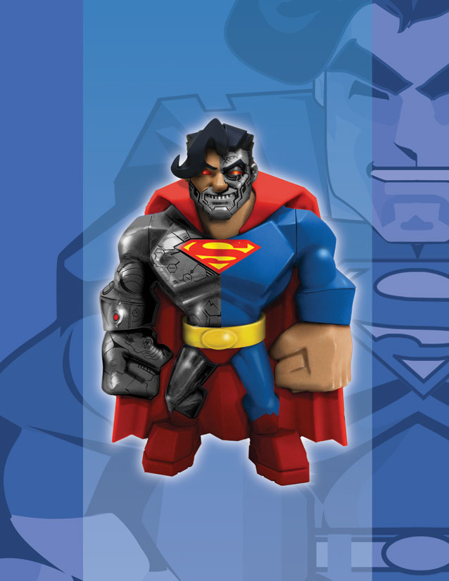 Superman UNI-FORMZ Figures