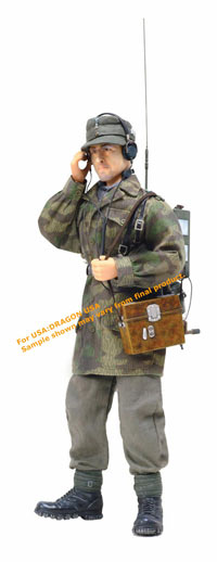 radio operator action figure