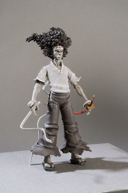 Afro Samurai Action Figures - February 2007.