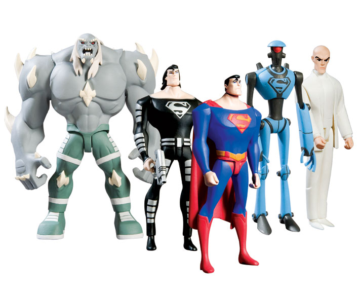 Superman vs. Doomsday Action Figures