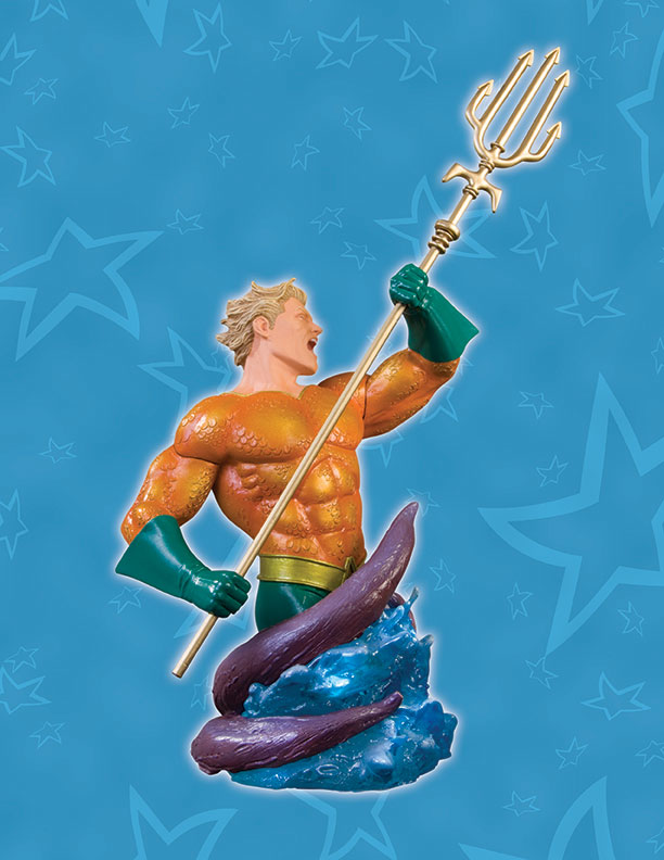 HEROES OF THE DC UNIVERSE: AQUAMAN BUST