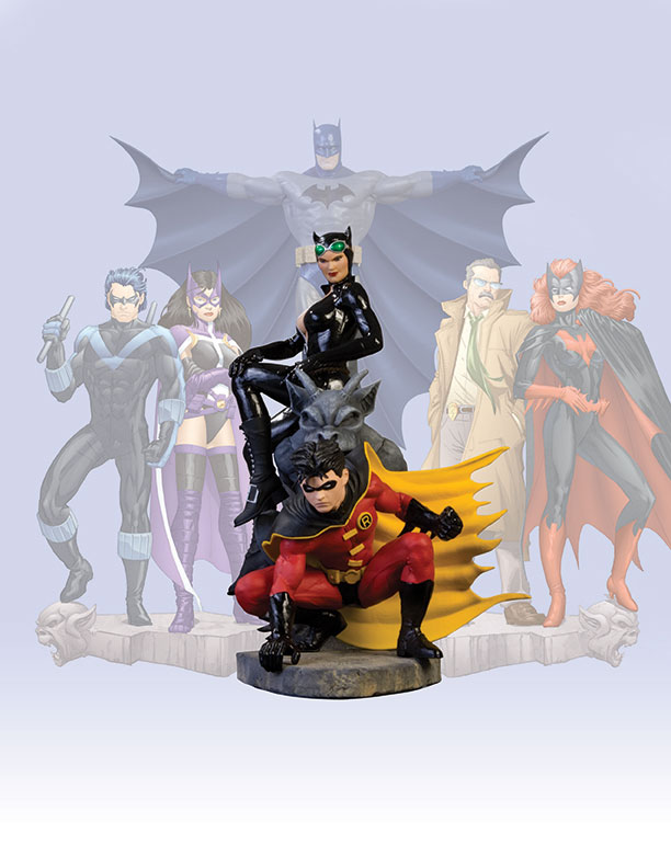 BATMAN FAMILY MULTI-PART STATUE: PART 1: ROBIN AND CATWOMAN