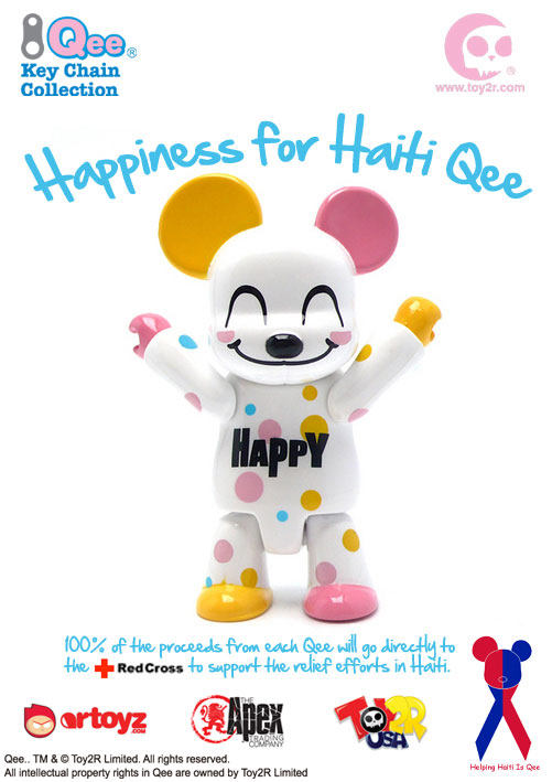 Happiness for Haiti Qee Bear