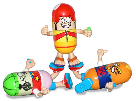Mighty Beanz BendEms Figures