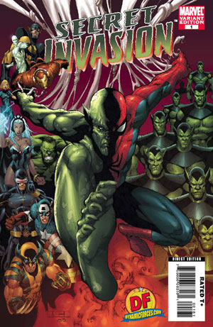 Exclusive Marvel Alternate Cover of Secret Invasion #1 from Dynamic Forces