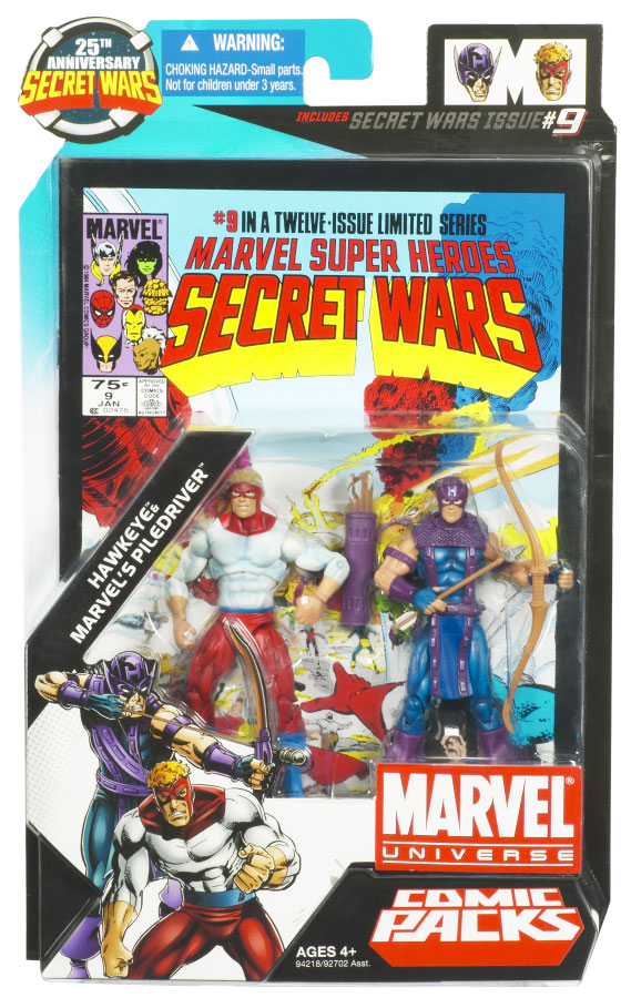 Secret Wars action figures