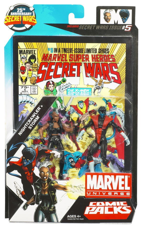 Secret Wars action figures