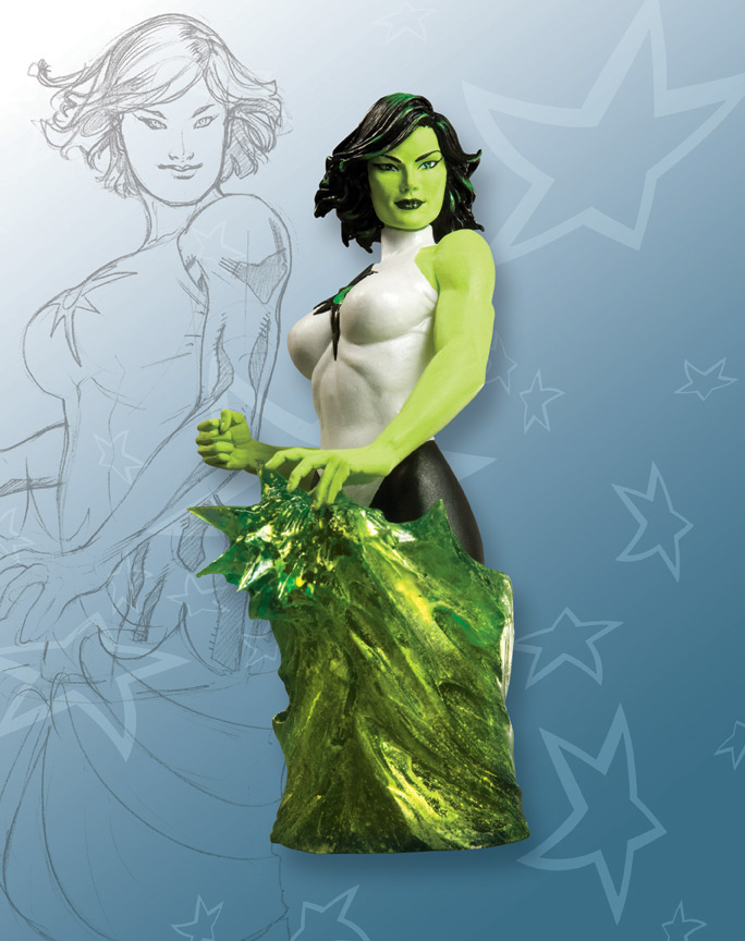 Women of the DC Universe: Series 2: JADE BUST