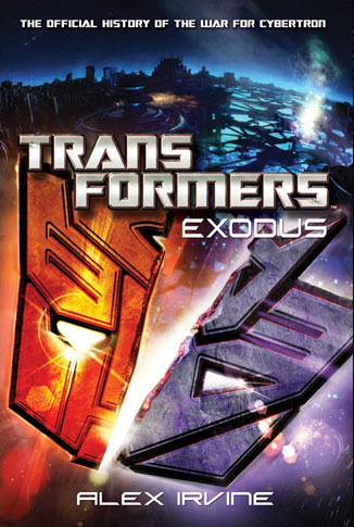 TRANSFORMERS: EXODUS book cover