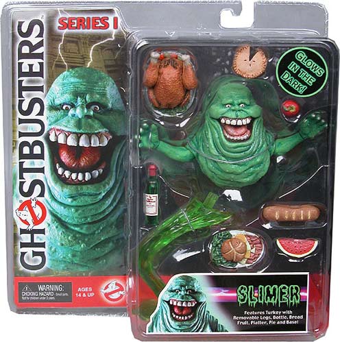 slimer action figure from Ghostbusters