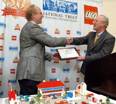 lego and the national trust for historic preservation
