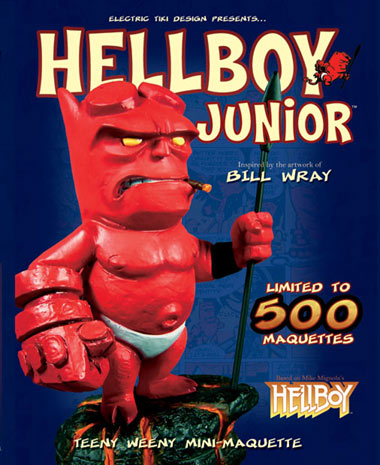 hellboy junior maquette