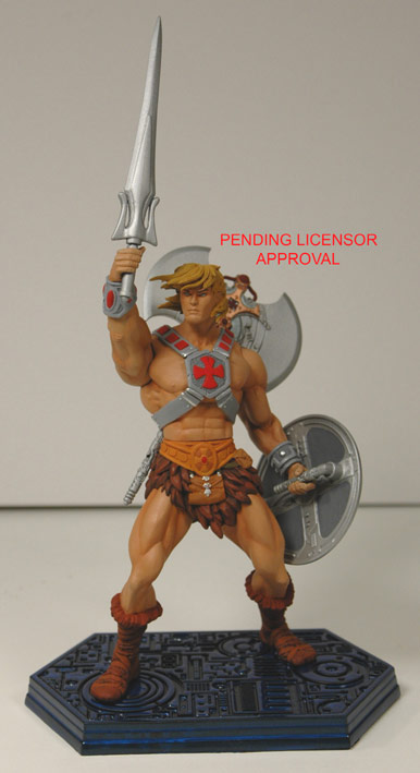 Masters of the Universe Classic Colors He-Man Mini-Statue