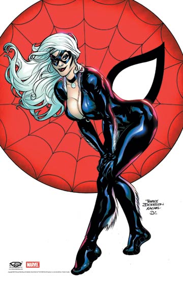 Black Cat poster from diamond select
