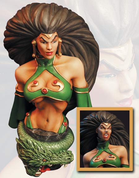 jade busts from diamond select