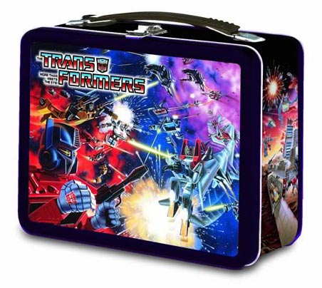 Transformers Tin Lunchbox