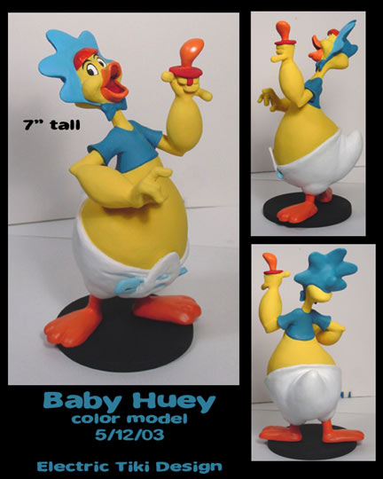 Baby Huey mini maquette