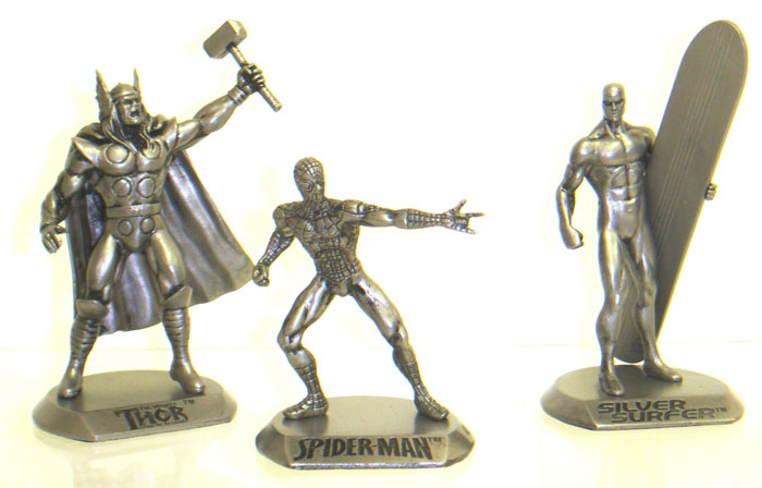 pewter marvel figures