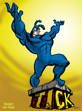concept art of the tick