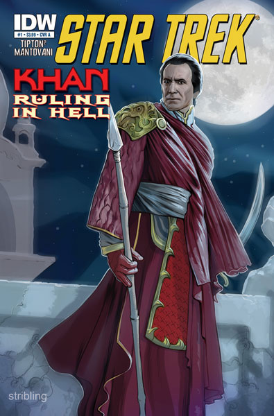 star trek khan comic book