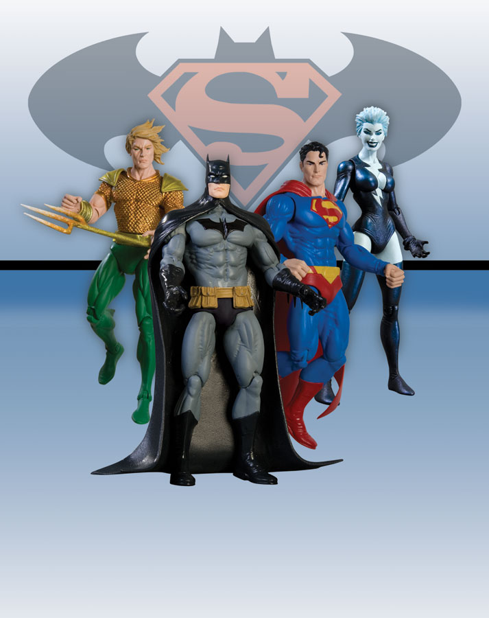 SUPERMAN/BATMAN SERIES 7 ACTION FIGURES