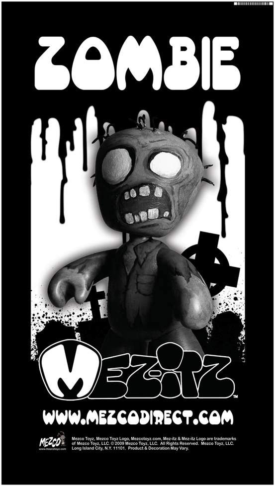 Zombie Mez-Itz B&W Limited Edition Variant