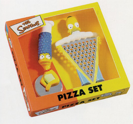 Simpsons pizza set