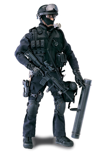 lapd swat action figure