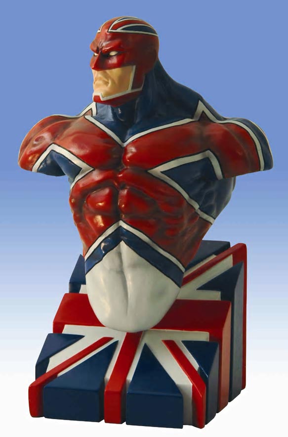 Marvel Universe Captain Britain Bust