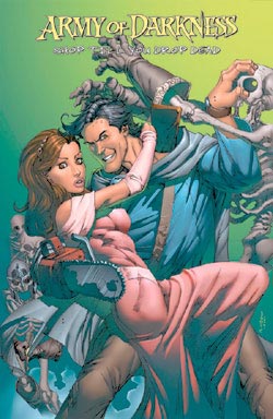 army of darkness comic book cover