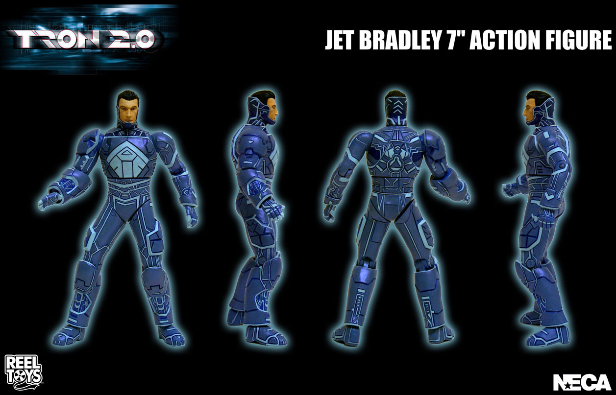 Tron 2.0 Action Figure - Jet Bradley