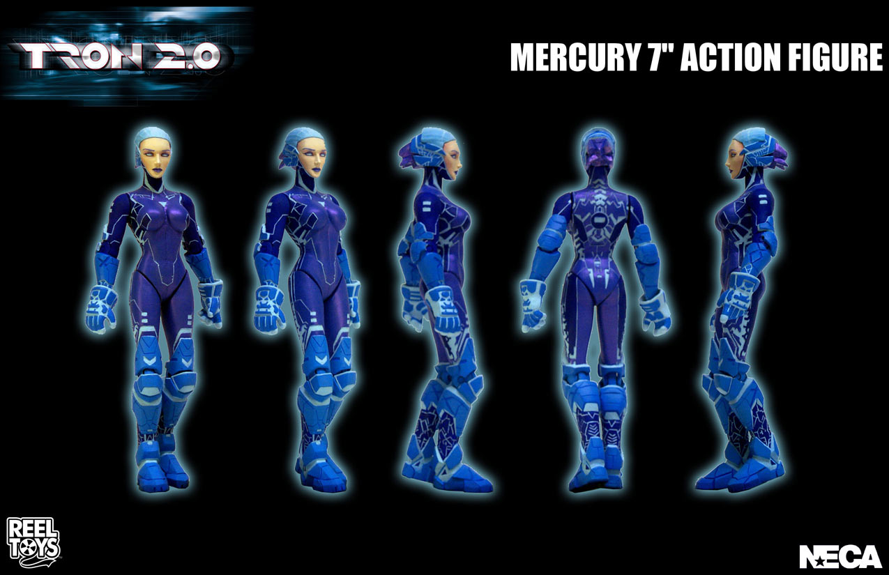 Tron 2.0 Action Figure - Mercury