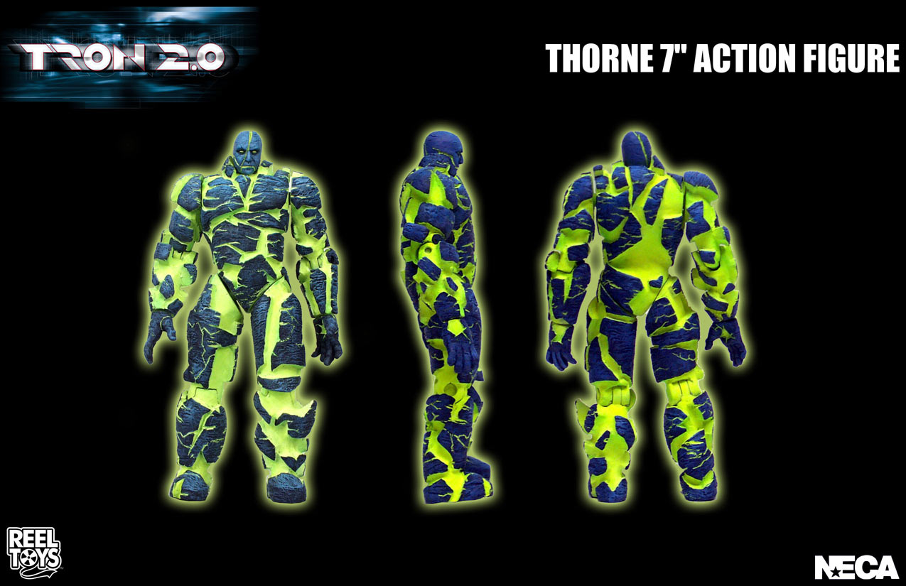 Tron 2.0 Action Figure - Thorne