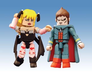 STREET FIGHTER MINIMATES: PLAYER 2 DEMITRI & MORRIGAN PREVIEWS EXCLUSIVE 2-PACK