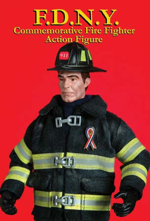 FDNY fire fighter action figure