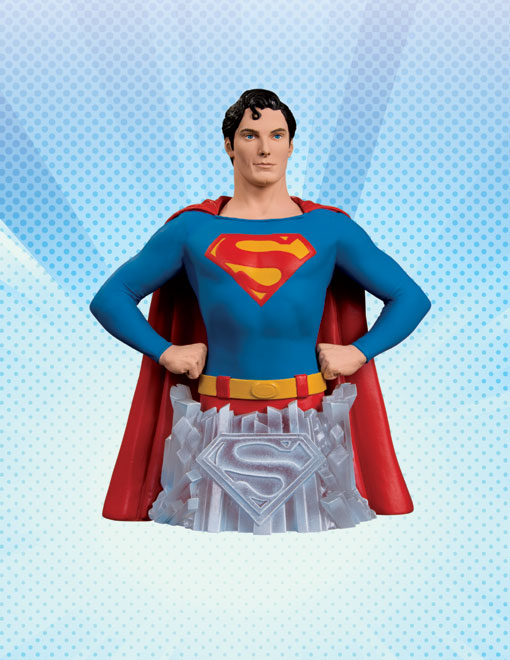 CHRISTOPHER REEVE AS SUPERMAN BUST