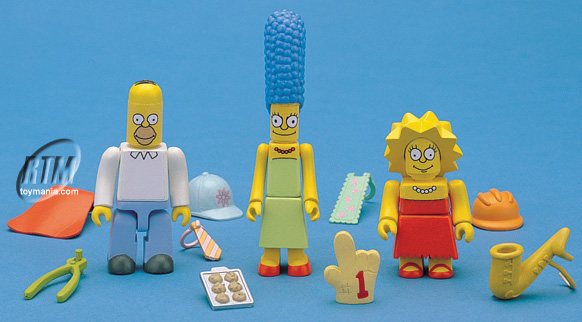 Simpsons Blocko Figures