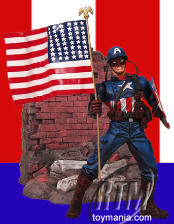 marvel select captain america action figure