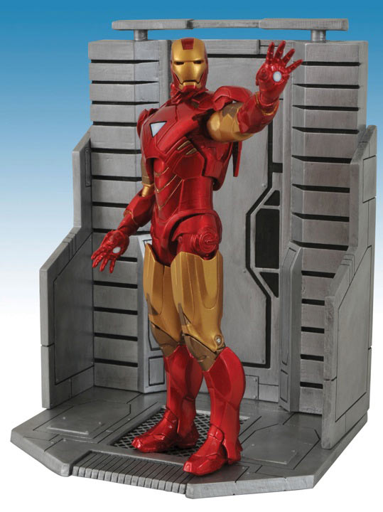 marvel select iron man action figure