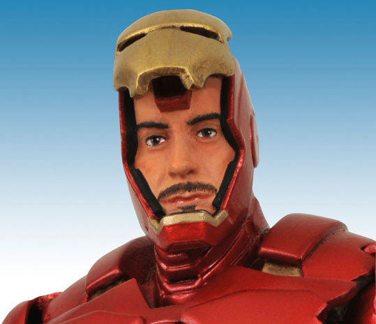marvel select iron man action figure