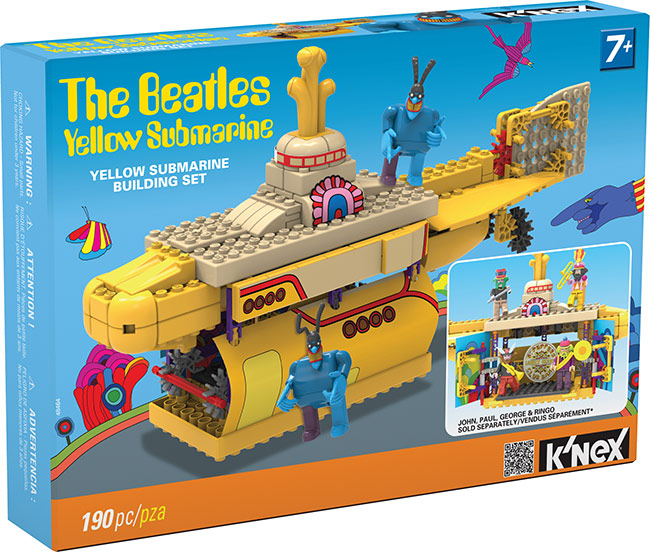 K'NEX Adds More Beatles Yellow Submarine Sets