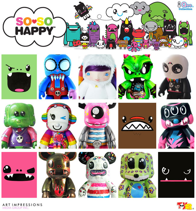 So So Happy x Toy2R Custom Qee Project