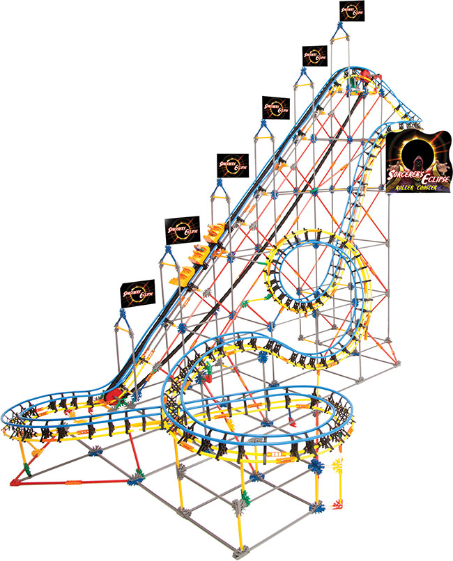 thrill ride roller coaster Sets from k'nex