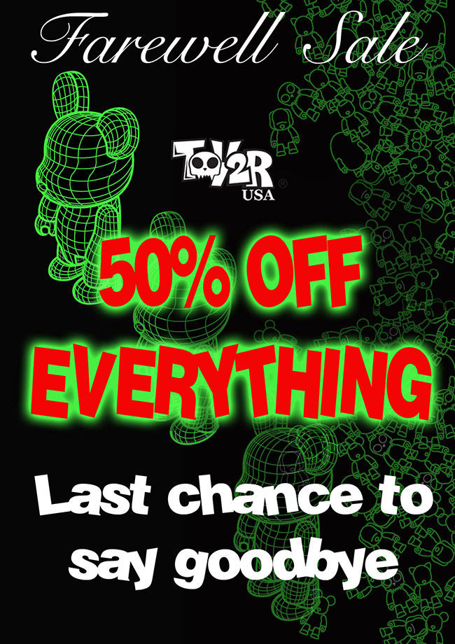 Toy2R USA Store Final Farewell Sale