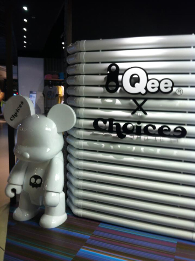 Qee X Choicee Arty Shop in Taipei