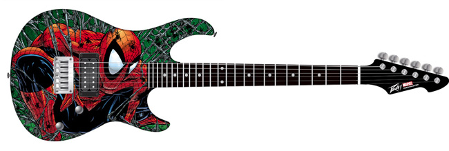 Peavey McFarlane Spider-Man Rockmaster Electric Guitar