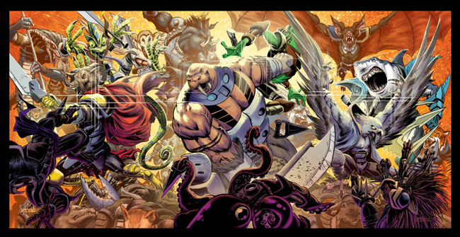 battle beasts comic books